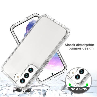 Transparency Two-color Gradient PC+TPU Phone Case, For Samsung Galaxy S22 5G, For Samsung Galaxy S22+ 5G, For Samsung Galaxy S22 Ultra 5G