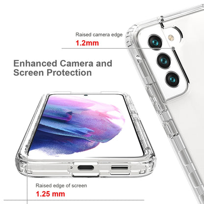 Transparency Two-color Gradient PC+TPU Phone Case, For Samsung Galaxy S22 5G, For Samsung Galaxy S22+ 5G, For Samsung Galaxy S22 Ultra 5G