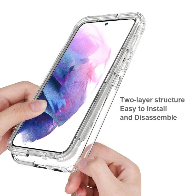 Transparency Two-color Gradient PC+TPU Phone Case, For Samsung Galaxy S22 5G, For Samsung Galaxy S22+ 5G, For Samsung Galaxy S22 Ultra 5G
