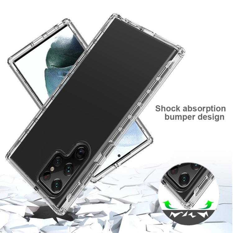 Transparency Two-color Gradient PC+TPU Phone Case