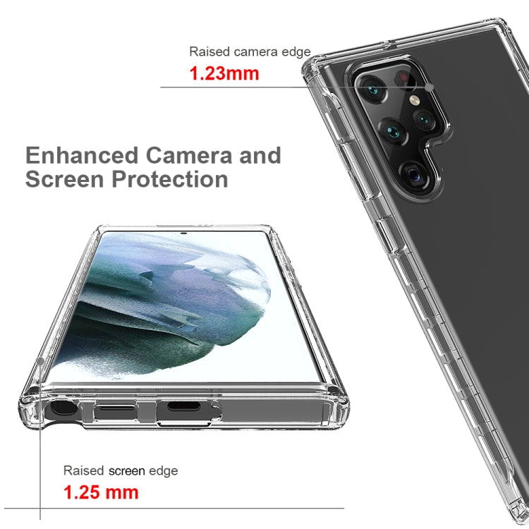 Transparency Two-color Gradient PC+TPU Phone Case