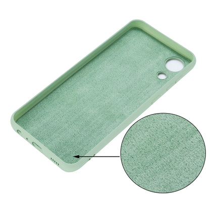 Pure Color Liquid Silicone Phone Case