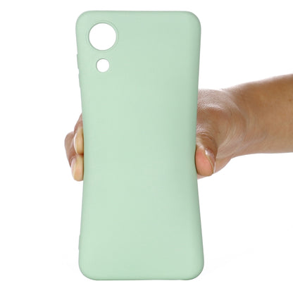 Pure Color Liquid Silicone Phone Case