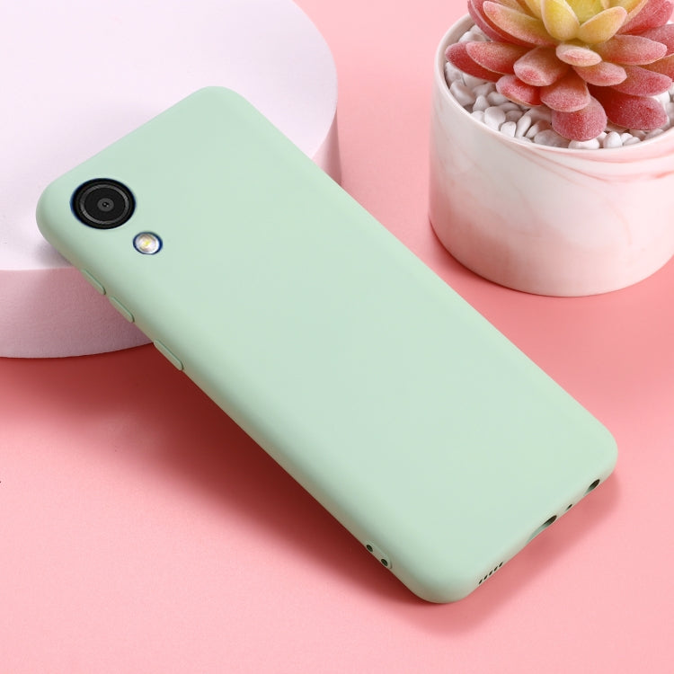 Pure Color Liquid Silicone Phone Case