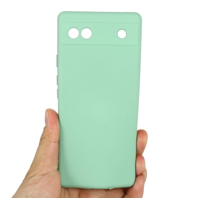 Pure Color Liquid Silicone Phone Case