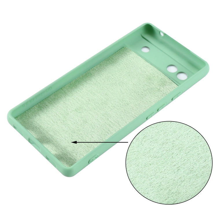 Pure Color Liquid Silicone Phone Case