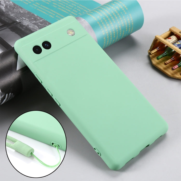 Pure Color Liquid Silicone Phone Case