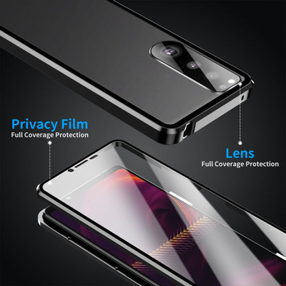 HD Magnetic Metal Tempered Glass Phone Case