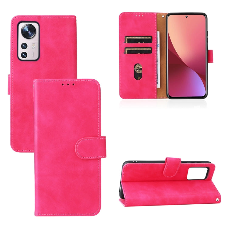 Skin Feel Magnetic Buckle Calf Texture PU Phone Case, For Samsung Galaxy A13 4G, For Sharp Aquos Wish SHG06, For Xiaomi 12 5G, For OnePlus 10 Pro 5G