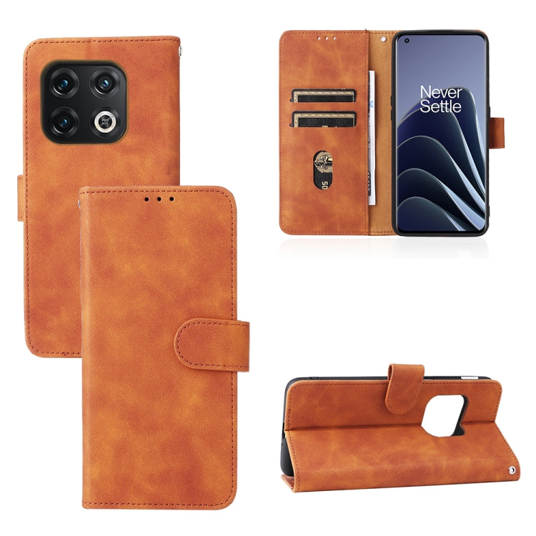 Skin Feel Magnetic Buckle Calf Texture PU Phone Case, For Samsung Galaxy A13 4G, For Sharp Aquos Wish SHG06, For Xiaomi 12 5G, For OnePlus 10 Pro 5G