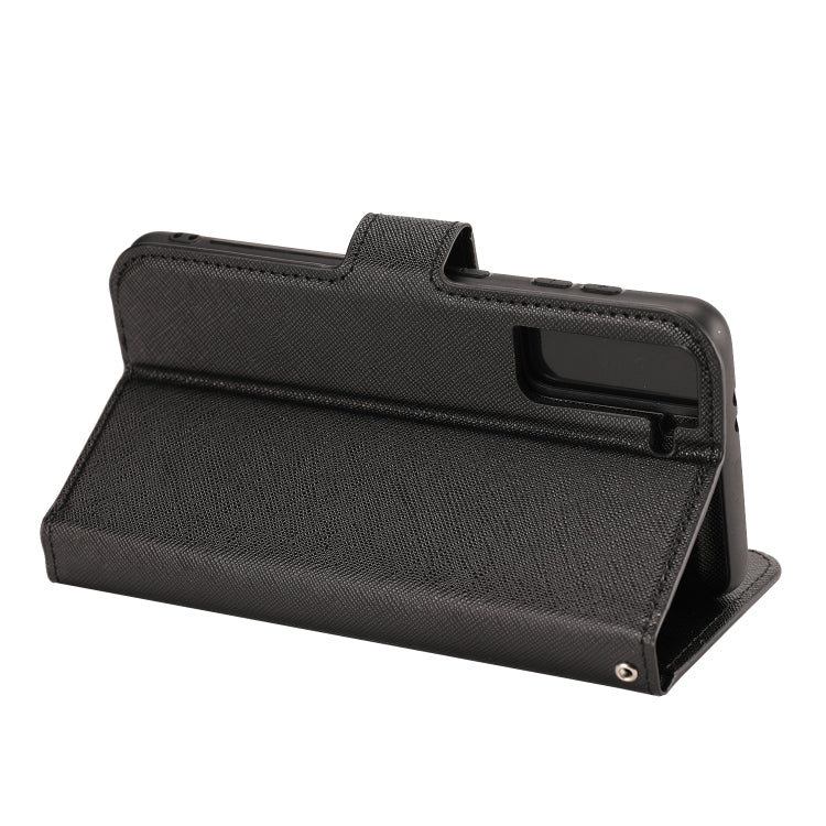 Cross Texture Detachable Leather Phone Case, For Samsung Galaxy S21 5G, For Samsung Galaxy S21+ 5G