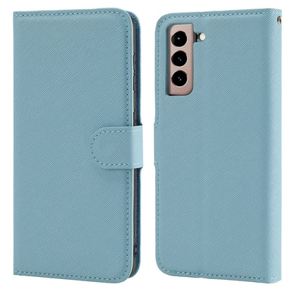 Cross Texture Detachable Leather Phone Case, For Samsung Galaxy S21 5G, For Samsung Galaxy S21+ 5G
