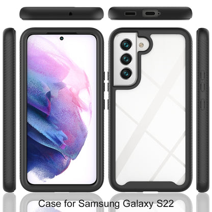 Starry Sky Solid Color PC + TPU Phone Case, For Samsung Galaxy S22 5G, For Samsung Galaxy S22+ 5G