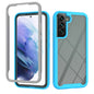 Starry Sky Solid Color PC + TPU Phone Case, For Samsung Galaxy S22 5G, For Samsung Galaxy S22+ 5G