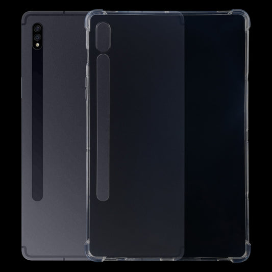 0.75mm Four-corner Shockproof Transparent TPU Tablet Case