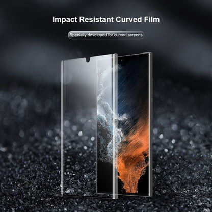 NILLKIN Impact Resistant Curved Surface Film For Samsung Galaxy S22 5G, For Samsung Galaxy S22 Ultra 5G