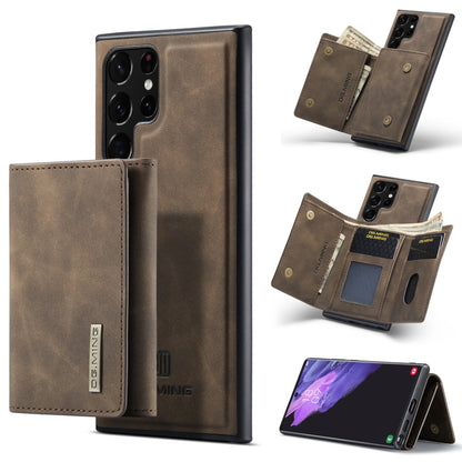 DG.MING M1 Series 3-Fold Multi Card Wallet + Magnetic Phone Case