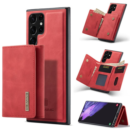 DG.MING M1 Series 3-Fold Multi Card Wallet + Magnetic Phone Case