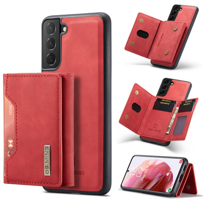 DG.MING M2 Series 3-Fold Multi Card Bag + Magnetic Back Cover Phone Case