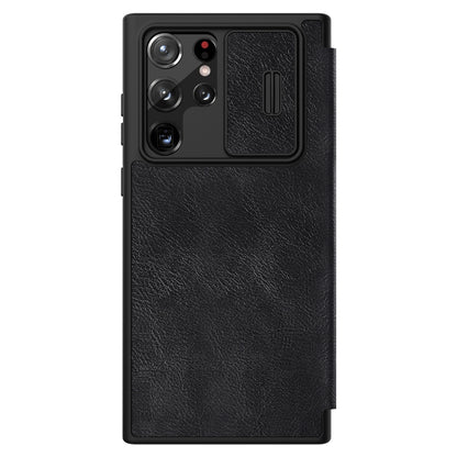 NILLKIN QIN Series Pro Sliding Camera Cover Design Leather Phone Case