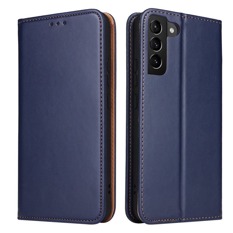 Fierre Shann PU Genuine Leather Texture Leather Phone Case