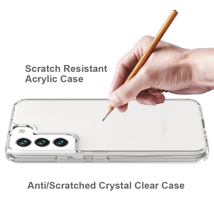 Shockproof Scratchproof TPU + Acrylic Phone Case, For Samsung Galaxy S22 5G, For Samsung Galaxy S22+ 5G, For Samsung Galaxy S22 Ultra 5G