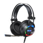 awei GM-2 USB + 3.5mm Ambient Light Gaming Wired Headset with Microphone