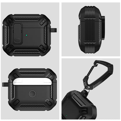 Shield Shockproof Earphone Protective Case with Hook For AirPods 3