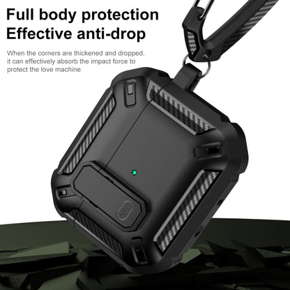 Shield Shockproof Earphone Protective Case with Hook For AirPods 3