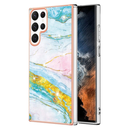 Electroplating Marble IMD TPU Phone Case