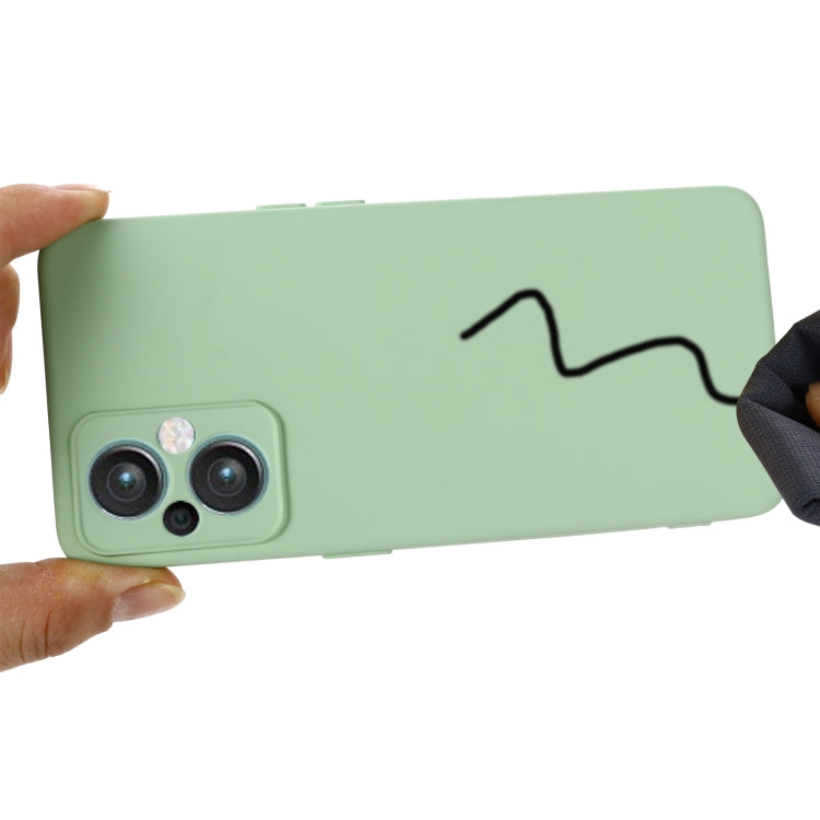 Pure Color Liquid Silicone Phone Case, For OnePlus Nord N20 5G, For Xiaomi 12 / 12X