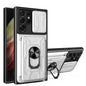 Sliding Camshield Card Phone Case, For Samsung Galaxy S22 Ultra 5G