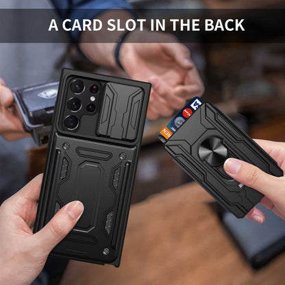 Sliding Camshield Card Phone Case