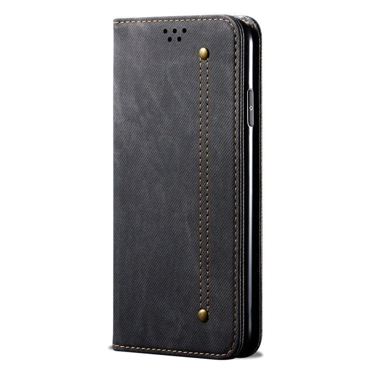 Denim Texture Casual Style Horizontal Flip Leather Case with Holder & Card Slots & Wallet