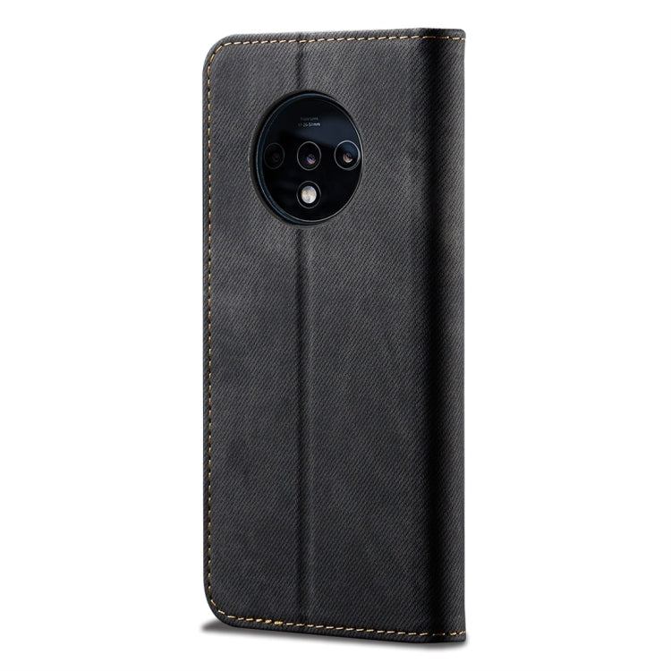 Denim Texture Casual Style Horizontal Flip Leather Case with Holder & Card Slots & Wallet