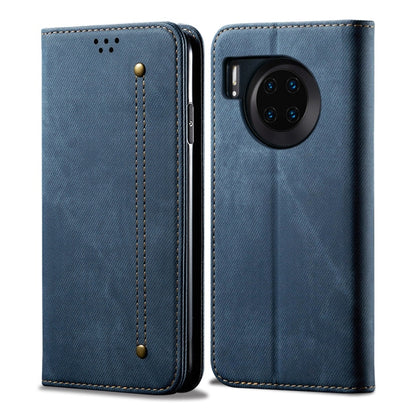 Denim Texture Casual Style Horizontal Flip Leather Case with Holder & Card Slots & Wallet
