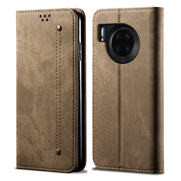 Denim Texture Casual Style Horizontal Flip Leather Case with Holder & Card Slots & Wallet