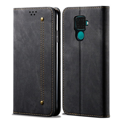 Denim Texture Casual Style Horizontal Flip Leather Case with Holder & Card Slots & Wallet