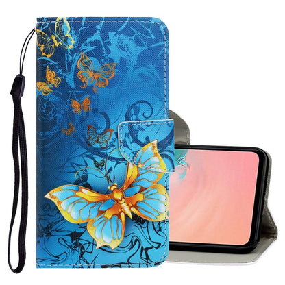 3D Colored Drawing Horizontal Flip PU Leather Case with Holder & Card Slots & Wallet, Series 2