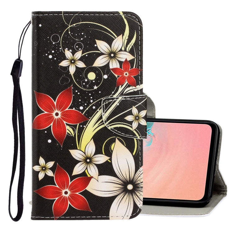 3D Colored Drawing Horizontal Flip PU Leather Case with Holder & Card Slots & Wallet, Series 2