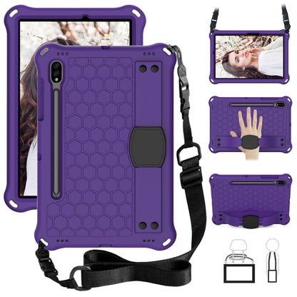 Honeycomb Design EVA + PC Tablet Case with Strap