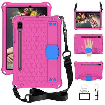 Honeycomb Design EVA + PC Tablet Case with Strap