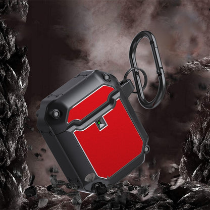 Mecha Hardware Earphone Protective Case with Hook, For AirPods 2 / 1, For AirPods Pro, For Samsung Galaxy Buds 2 / Buds Pro / Buds Live / Buds 2 Pro, For AirPods 3