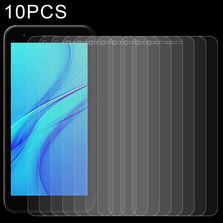 10 PCS 0.26mm 9H 2.5D Tempered Glass Film, For OPPO Find X5 Lite (10 PCS), For Itel A27 (10 PCS), For Blackview OSCAL C60 (10 PCS), For Blackview A55 Pro (10 PCS), For ZTE Blade A51s (10 PCS)