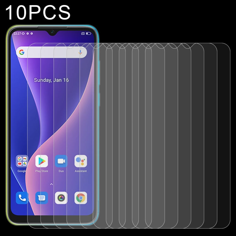10 PCS 0.26mm 9H 2.5D Tempered Glass Film, For OPPO Find X5 Lite (10 PCS), For Itel A27 (10 PCS), For Blackview OSCAL C60 (10 PCS), For Blackview A55 Pro (10 PCS), For ZTE Blade A51s (10 PCS)