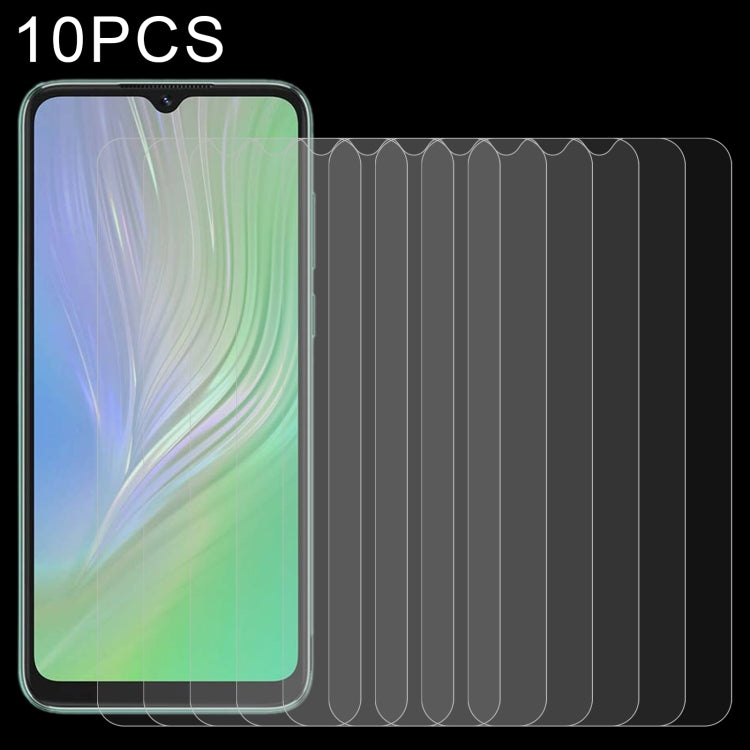 10 PCS 0.26mm 9H 2.5D Tempered Glass Film, For OPPO Find X5 Lite (10 PCS), For Itel A27 (10 PCS), For Blackview OSCAL C60 (10 PCS), For Blackview A55 Pro (10 PCS), For ZTE Blade A51s (10 PCS)
