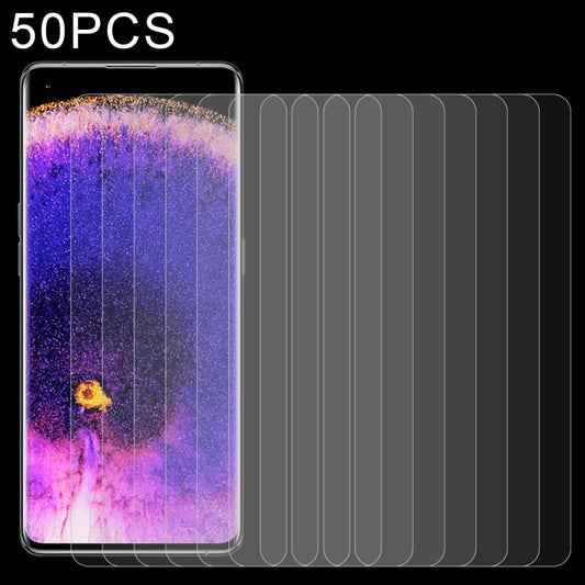 50 PCS 0.26mm 9H 2.5D Tempered Glass Film, For OPPO Find X5 (50 PCS), For OPPO Find X5 Lite (50 PCS), For Itel A27 (50 PCS), For Blackview OSCAL C60 (50 PCS), For Blackview A55 Pro (50 PCS), For ZTE Blade A51s (50 PCS)