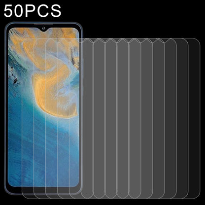50 PCS 0.26mm 9H 2.5D Tempered Glass Film, For OPPO Find X5 (50 PCS), For OPPO Find X5 Lite (50 PCS), For Itel A27 (50 PCS), For Blackview OSCAL C60 (50 PCS), For Blackview A55 Pro (50 PCS), For ZTE Blade A51s (50 PCS)