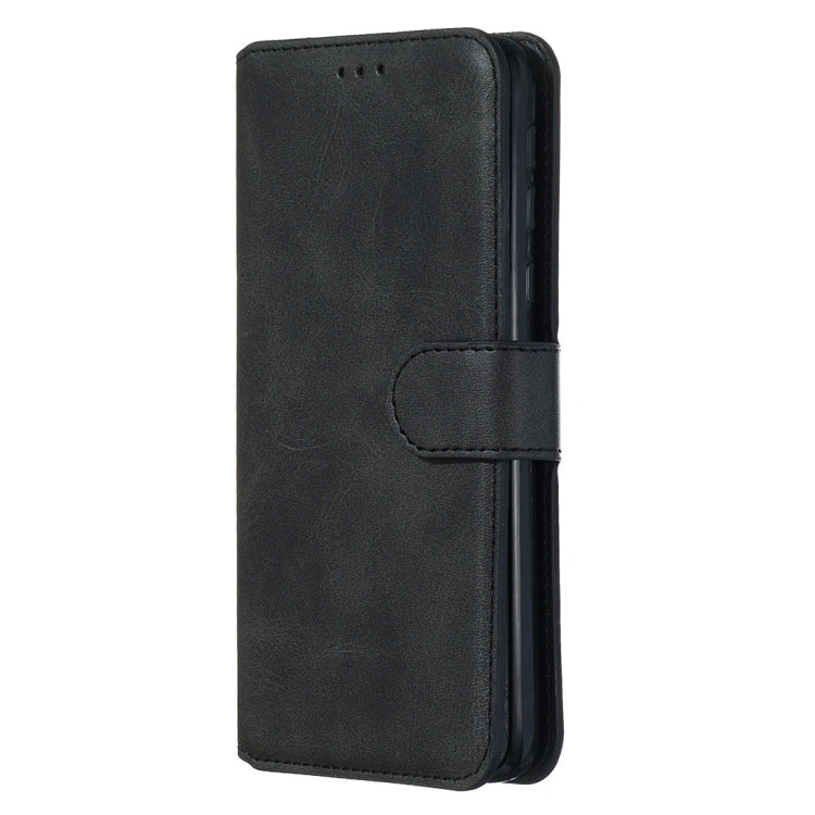 Classic Calf Texture Horizontal Flip PU Leather Case, with Holder & Card Slots & Wallet