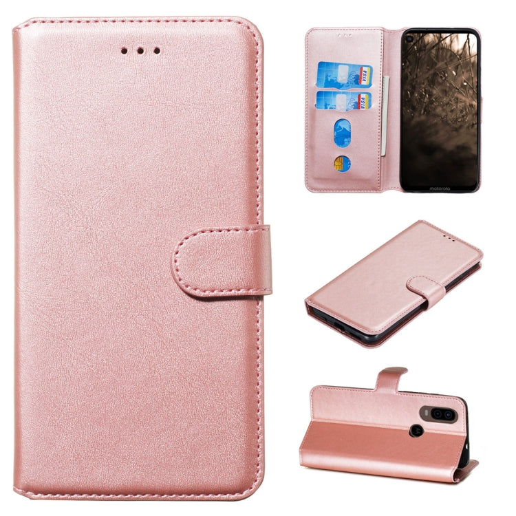 Classic Calf Texture Horizontal Flip PU Leather Case, with Holder & Card Slots & Wallet